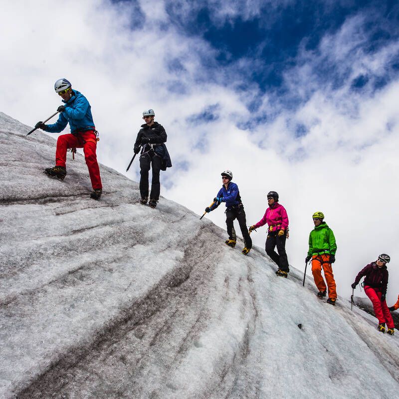 First steps to mountaineering Chamex