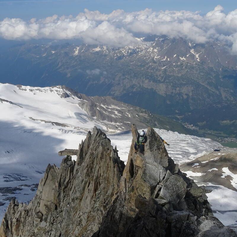 Arête de la Table, Aiguille du Tour Classic climbs Chamex