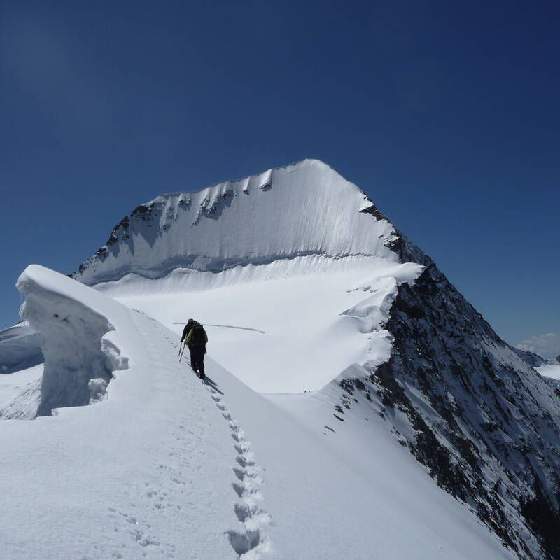 Climb Eiger peak 6 day course Chamex