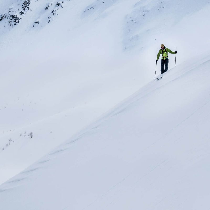 Ski mountaineering in Chamonix Chamex
