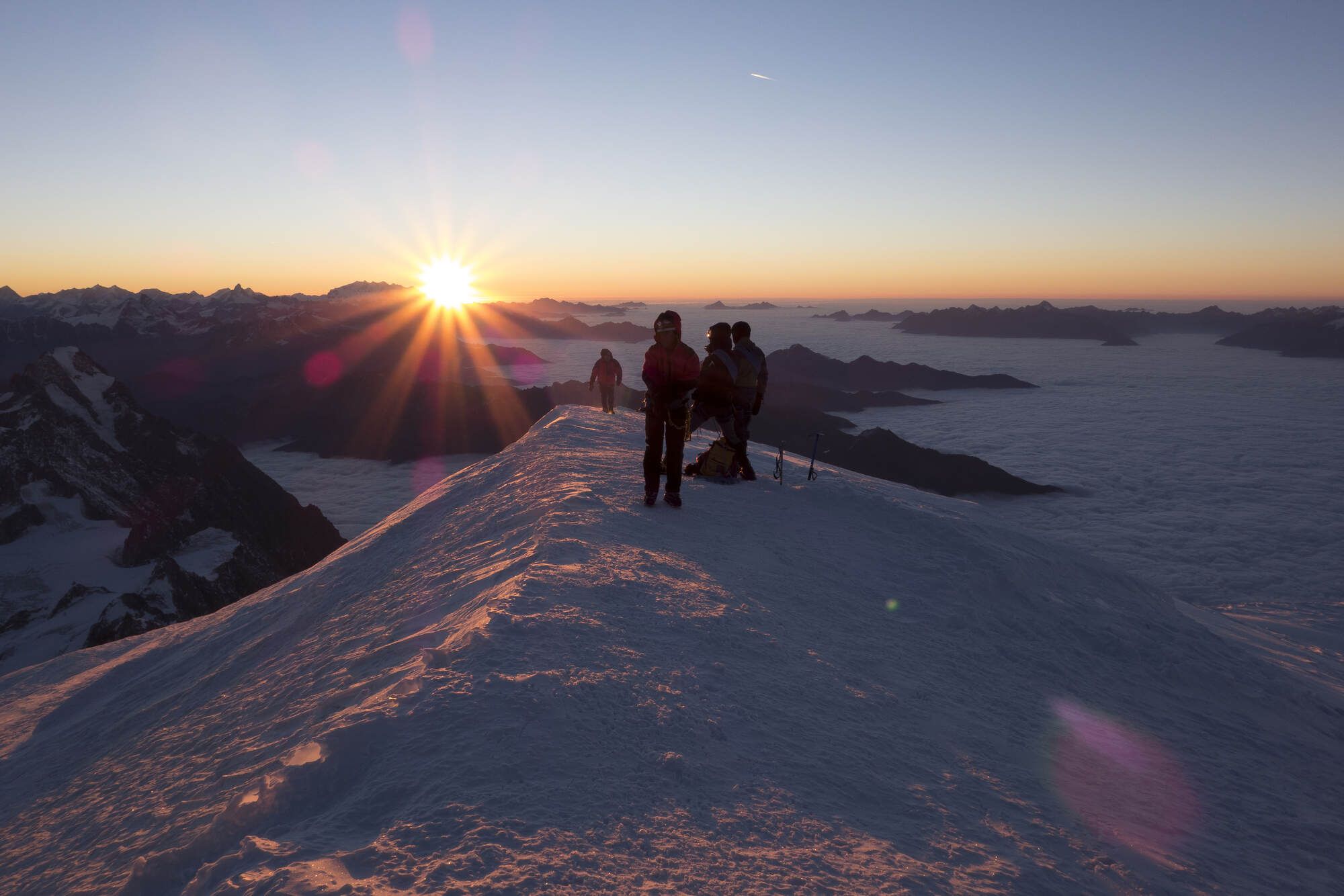 Climb Mont Blanc 6 day course Chamex