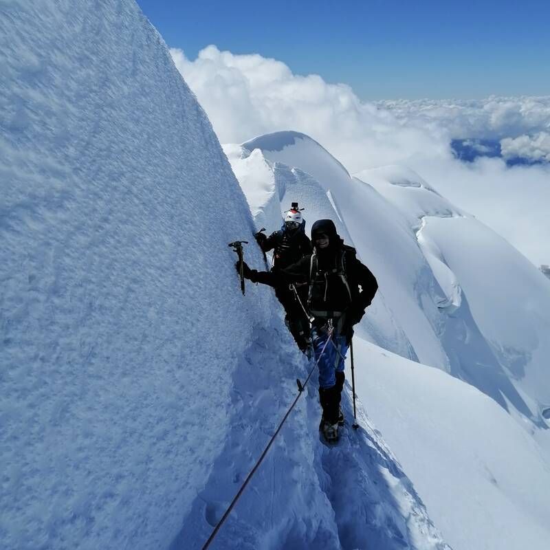 Monte Rosa - Mont-Blanc course Chamex