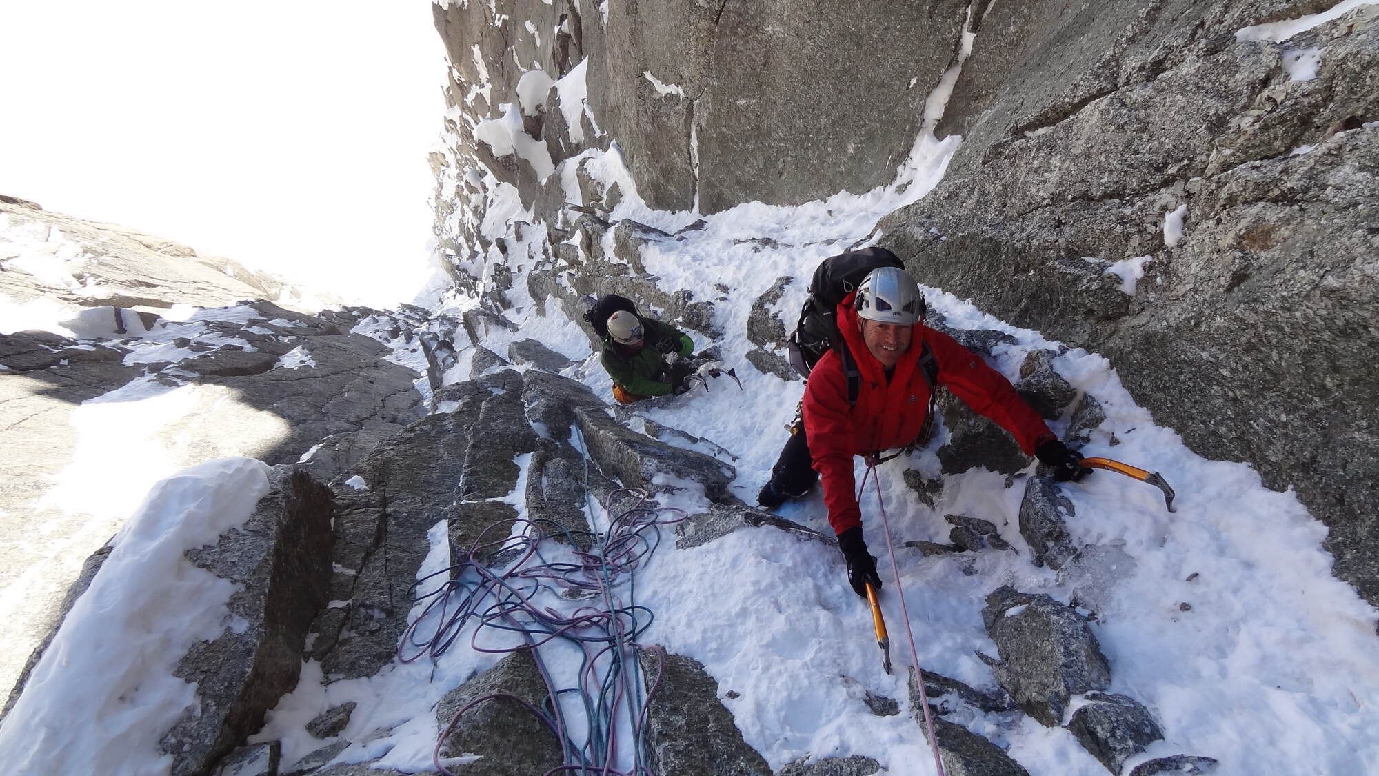 Winter mountaineering course Chamonix Level 2 Chamex