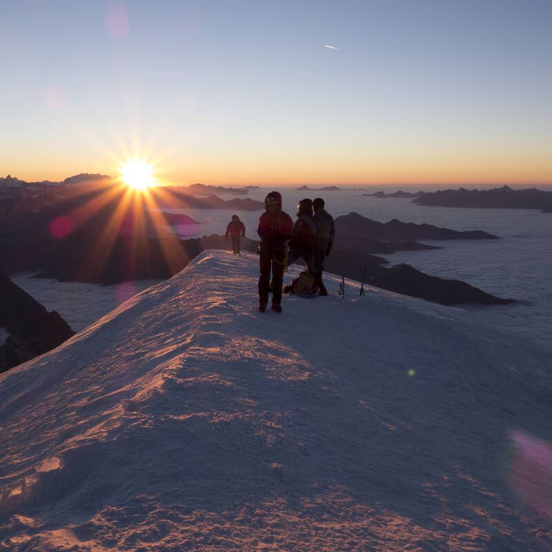 Climb Mont Blanc 6 day course Chamex