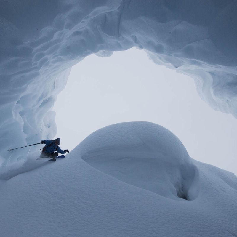 Chamex off piste ski guide