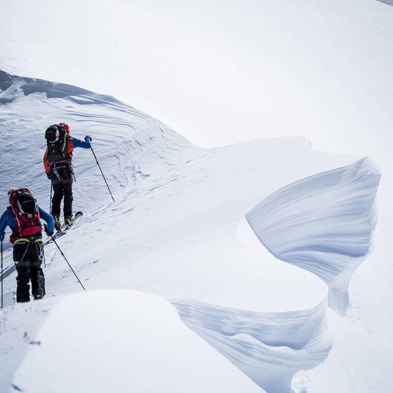 Ski touring progression course Chamonix Chamex