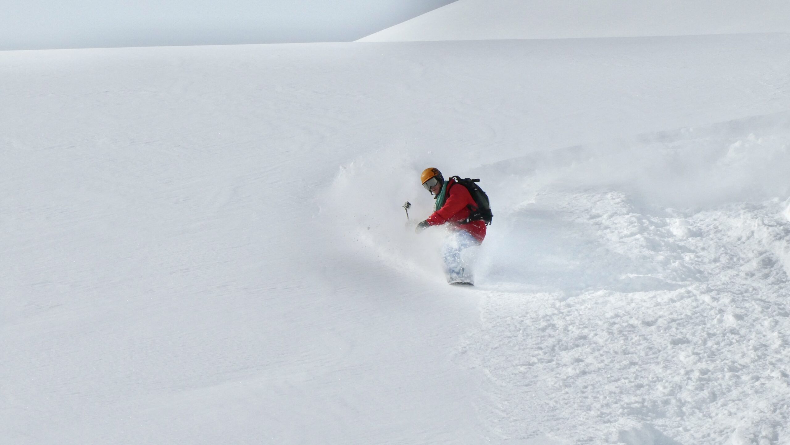 Deep fresh powder is as challenging as it is fun, offering the perfect conditions to push your freeride skills.