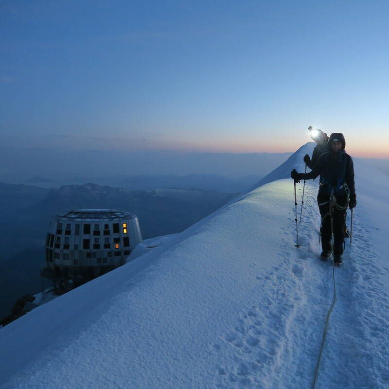 Alpinist's Mont Blanc course Chamex