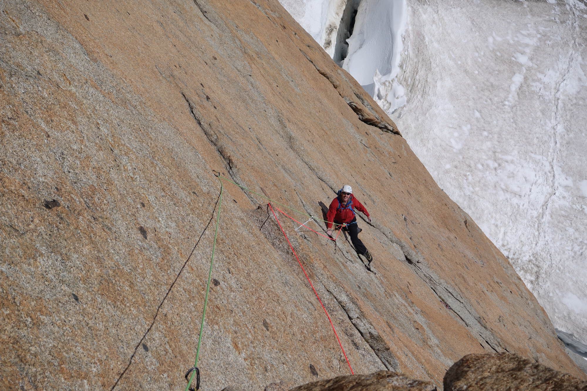 Rébuffat - Baquet route, aiguille du Midi Chamex