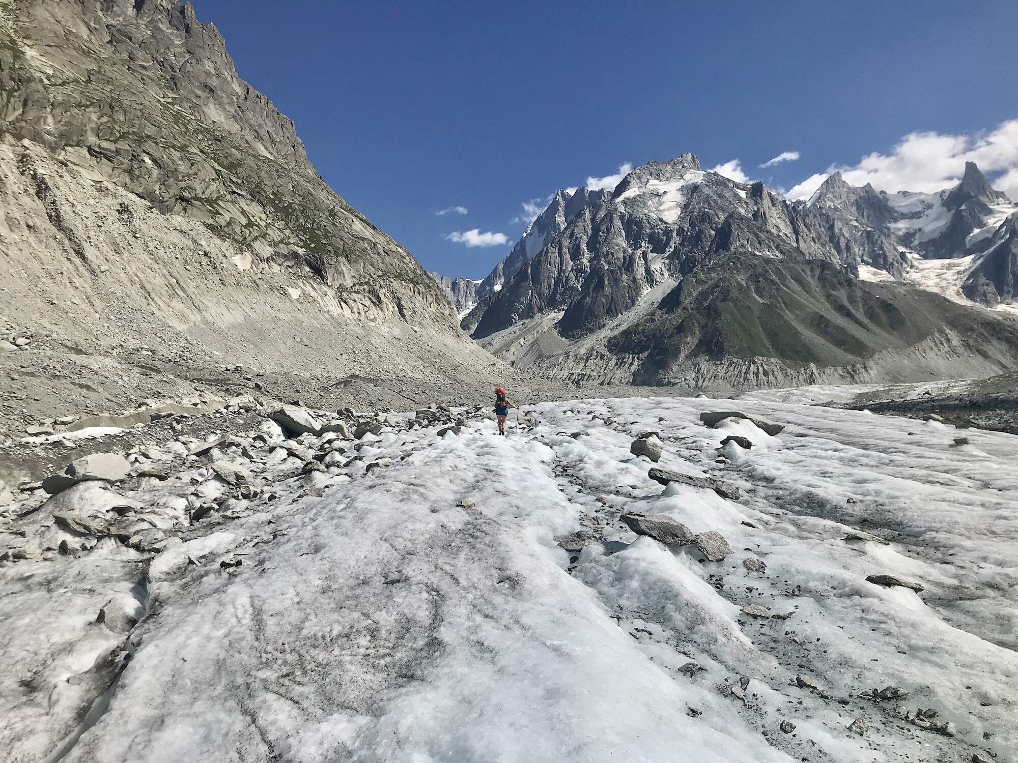 Balcons de la Mer de Glace - Glacier trek Chamex Chamonix