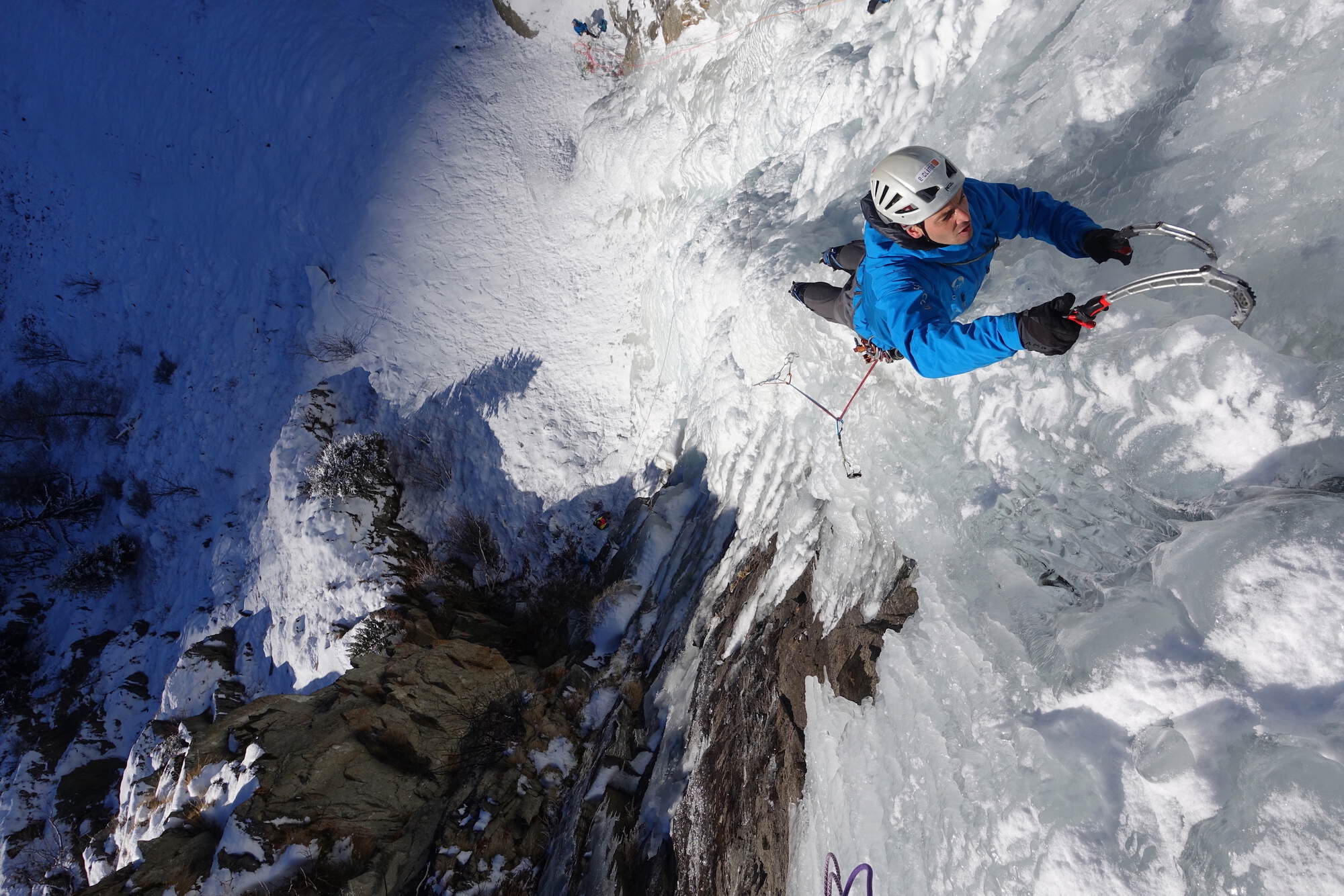 Custom made ice climbing trips and courses Chamonix Experience Chamex