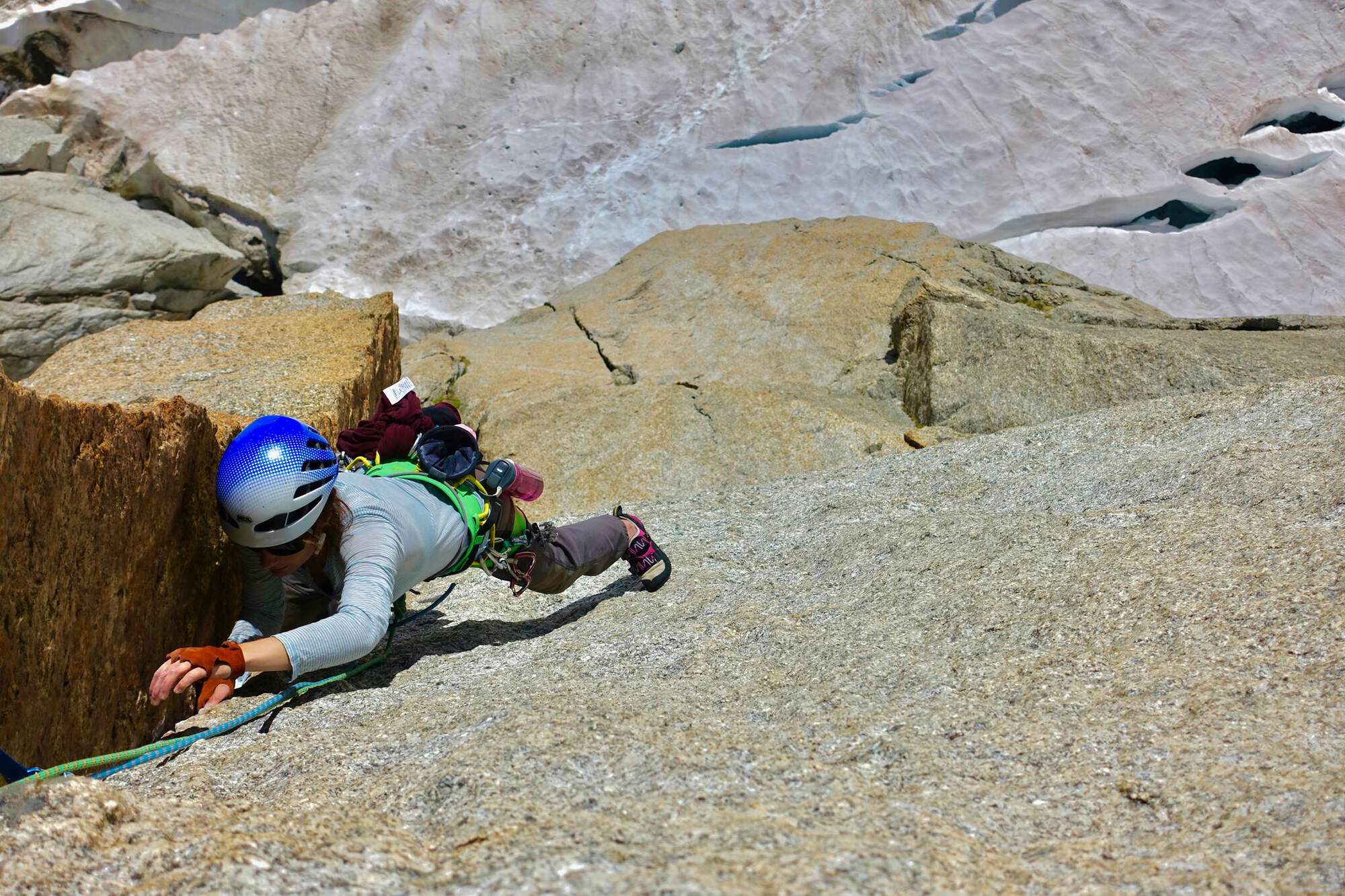 Private rock climbing Chamonix Chamex
